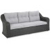 Садові меблі з техноратангу Andros Grey / Light Grey