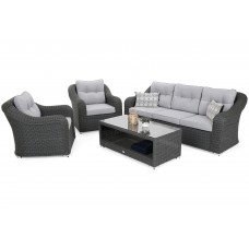 Садові меблі з техноратангу Andros Grey / Light Grey