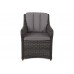 Алюмінієві садові меблі Capri 145 см Black / Sand Dallas Grey / Grey 6+1