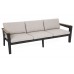 Алюмінієві садові меблі Madagaskar Black / Beige Melange