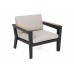 Алюмінієві садові меблі Madagaskar Black / Beige Melange