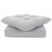 Садовий кутовий диван з техноратангу Trivento Grey / Light Grey