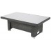 Садовий кутовий диван з техноратангу Trivento Grey / Light Grey