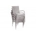 Крісло з техноратангу Mori Basic Grey з подушкою