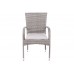 Крісло з техноратангу Mori Basic Grey з подушкою