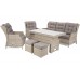 Садові меблі з техноратангу Trivento Plus Beige / Beige Melange