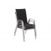 Садовий стілець Toscana Silver / Black