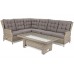 Садовий диван Trivento Beige / Beige Melange з техноратангу