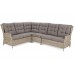 Садовий диван Trivento Beige / Beige Melange з техноратангу