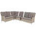 Садовий диван Trivento Beige / Beige Melange з техноратангу