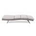 Садовий шезлонг із столиком з техноратангу Bora Bora Grey / Light Grey