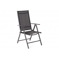 Садове крісло з алюмінію Ibiza Basic Black / Black