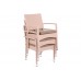 Меблі з техноротангу Doris Round Elegant Beige 4+1