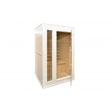 Фінська сауна з плитою E2 White