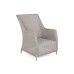 Кутовий набір садових меблів Alicante White / Grey, ліворуч
