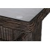Садові меблі з техноратангу Trivento Plus Brown Mat / Brown Melange