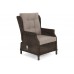 Садові меблі з техноратангу Trivento Plus Brown Mat / Brown Melange