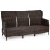 Садові меблі з техноратангу Trivento Plus Brown Mat / Brown Melange