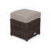 Садові меблі з техноратангу Trivento Plus Brown Mat / Brown Melange