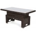 Садові меблі з техноратангу Trivento Plus Brown Mat / Brown Melange