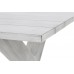 Садові меблі з техноротангу Bristol Alu 220 см Light Grey / Grey Melange 8+1