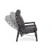 Алюмінієві садові меблі Morton Dark Grey / Grey