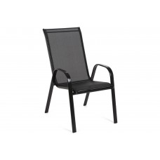 Металеве садове крісло Sevilla Black / Black II. якість