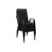 Металеве садове крісло Sevilla Black / Black II. якість