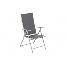 Металеве садове крісло Casablanca Silver / Grey