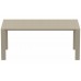 Stol Siesta Vegas 180+40 cm Taupe