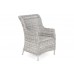 Садові меблі з техноротангу Bristol Round Elegant 180 см Light Grey / Grey Melange 8+1