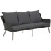 Садові меблі з техноратангу Almeria Grey / Grey Melange