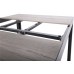 Алюмінієві садові меблі Capri 145 см Silver / Light Grey Ibiza Basic Silver / Taupe 6+1
