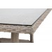 Садові меблі Sumba Square Beige Melange 4+1 з техноратанга з подушками