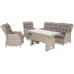 Садові меблі з техноратангу Trivento Beige / Beige Melange
