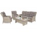 Садові меблі з техноратангу Trivento Beige / Beige Melange