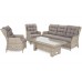 Садові меблі з техноратангу Trivento Beige / Beige Melange