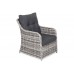 Садові меблі з техноратанга Bergamo Light Grey / Grey Melange