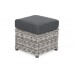 Садові меблі з техноратанга Bergamo Light Grey / Grey Melange
