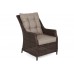 Садові меблі з техноротангу Alicante Brown Mat / Brown Melange