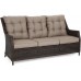 Садові меблі з техноротангу Alicante Brown Mat / Brown Melange