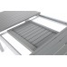 Алюмінієві садові меблі Venosa Silver / Grey 10+1