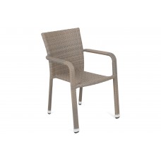 Садовий стілець Sumba Beige Melange з техноратангу