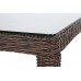 Садові меблі з техноротангу Bristol 230 см Brown Mat / Brown Melange 8+1