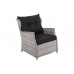 Садові меблі з техноратангу Siena Grande Light Grey / Grey