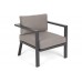 Алюмінієві кутові садові меблі Miami Grey / Taupe