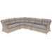 Кутові садові меблі з техноротангу Windsor Beige / Beige Melange