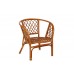Meble ogrodowe rattanowe Bahama Orange / Cream 2+1