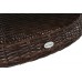 Садові меблі з техноратанга Bristol Round Elegant 180 см Brown Mat / Brown Melange 8+1