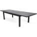 Комплект садових меблів Salerno Dark Grey 8+1 з алюмінію